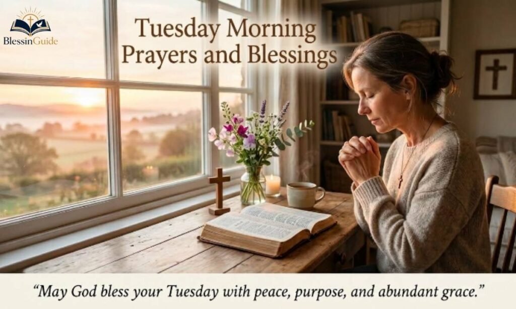 Tuesday Morning Prayers and Blessings
