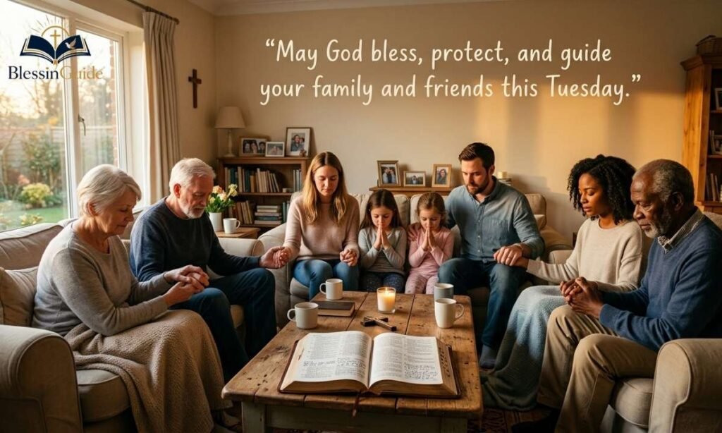 Tuesday Morning Prayers and Blessings for Family and Friends