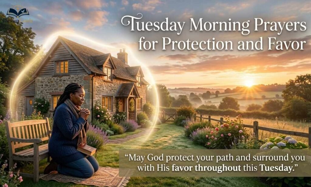 Tuesday Morning Prayers for Protection and Favor