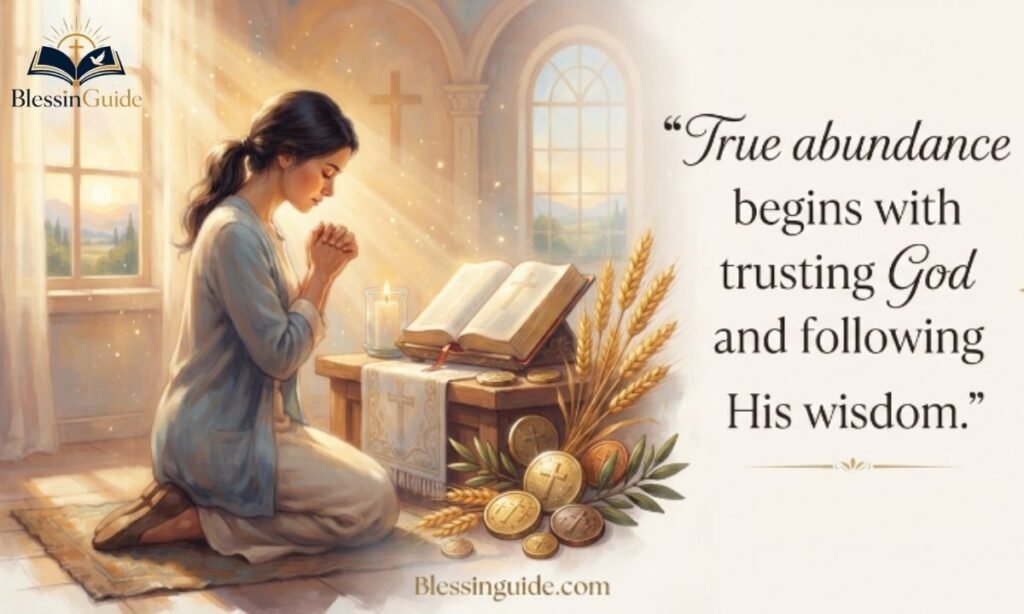 Understanding Prayer for Wealth, Prosperity & Abundance