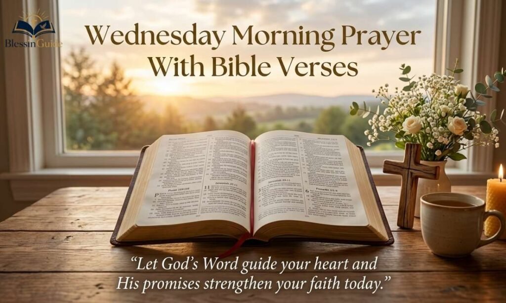 Wednesday Morning Prayer With Bible Verses