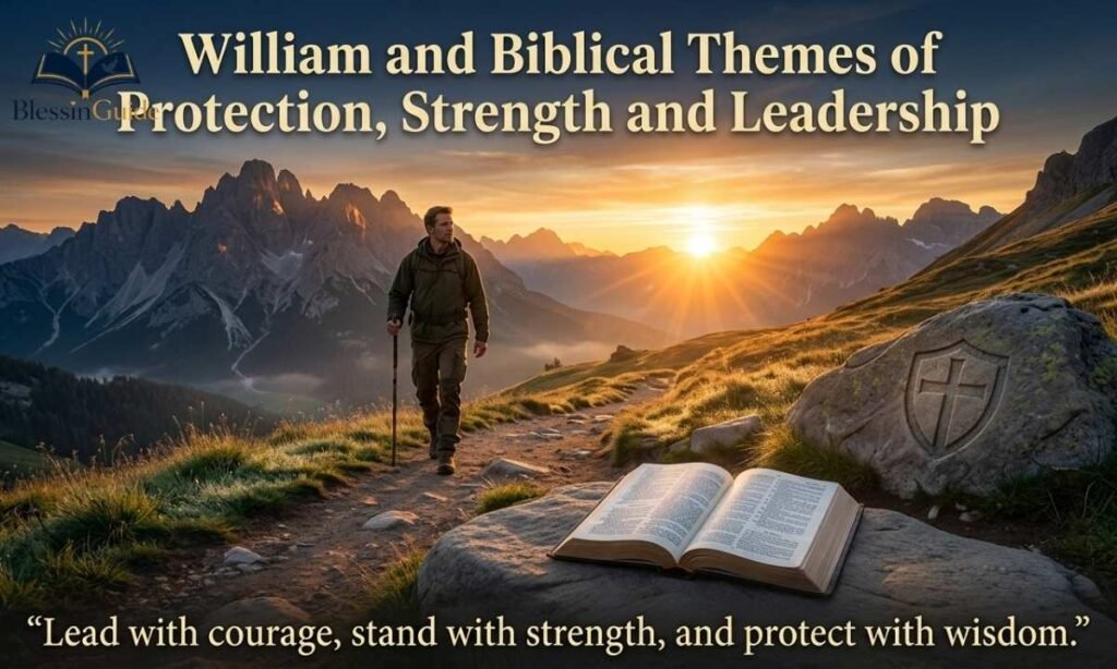 William and Biblical Themes of Protection, Strength and Leadership