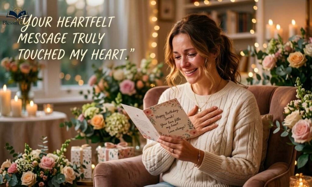 Your Message Touched My Heart