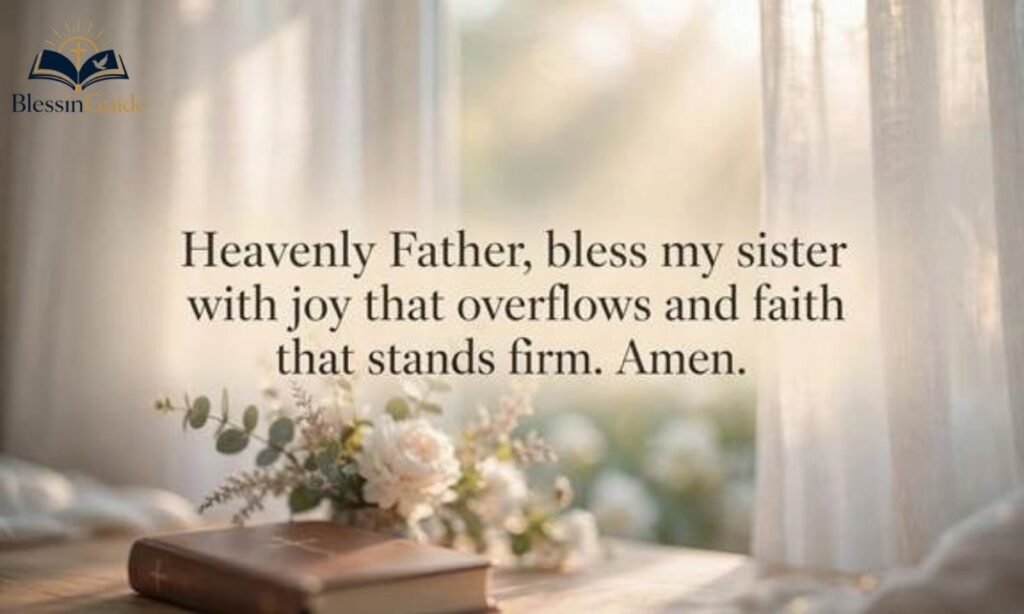Birthday Prayers for My Younger Sister
