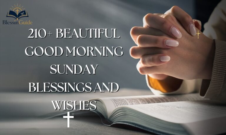 Beautiful Good Morning Sunday Blessings