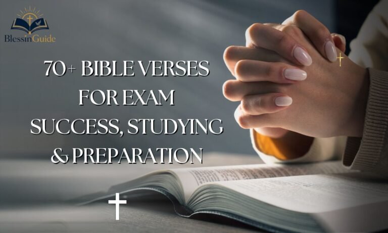 Bible Verses for Exam Success