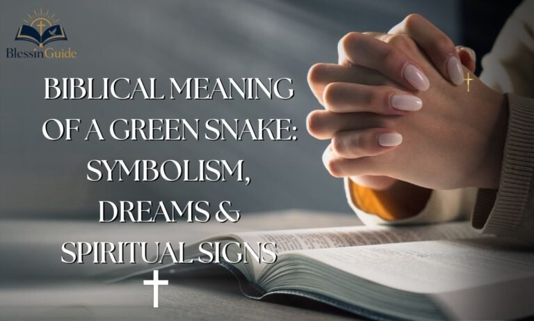 Biblical Meaning of a Green Snake
