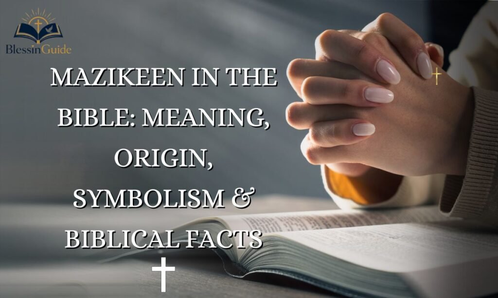 Mazikeen in the Bible